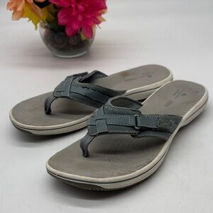 Clarks Cloudsteppers Cushion Soft Sandals Size 9 FFT9180D